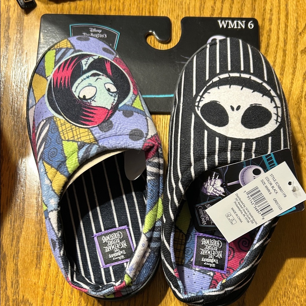 Disney Nightmare before Christmas Slippers